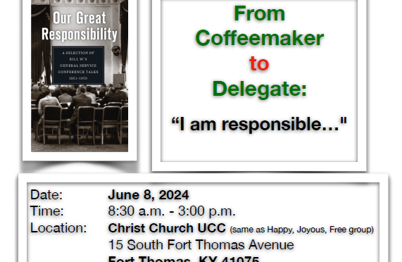 From Coffeemaker to Delegate: “I am responsible…”
